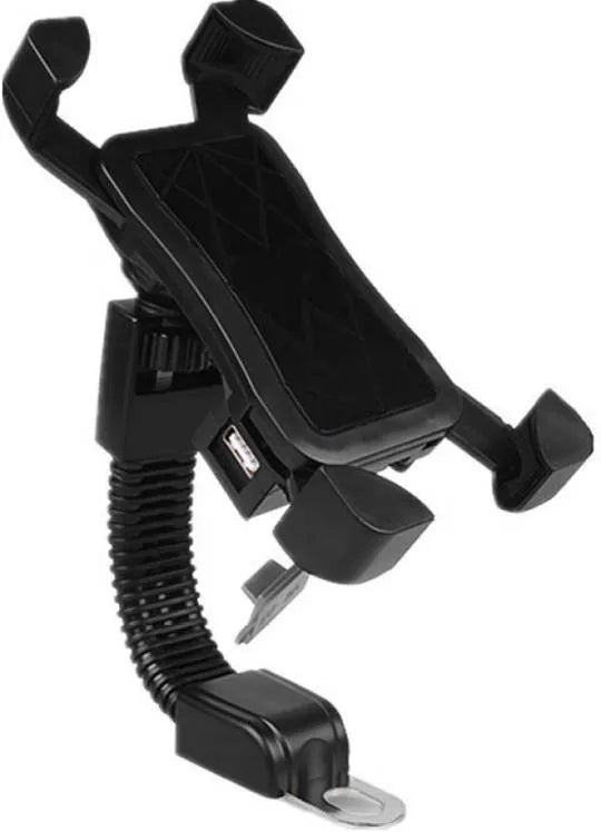 Mobile Phone Holder with USB Charger Bike