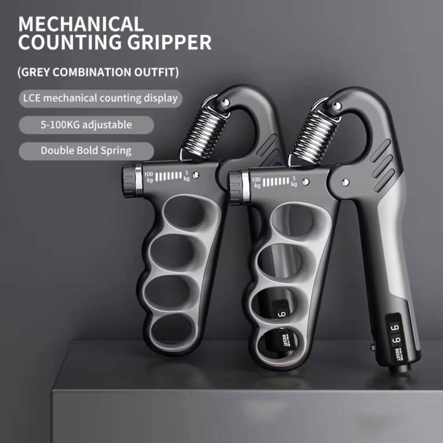 Hand Gripper Adjustable 100kg for Boys Men Girls