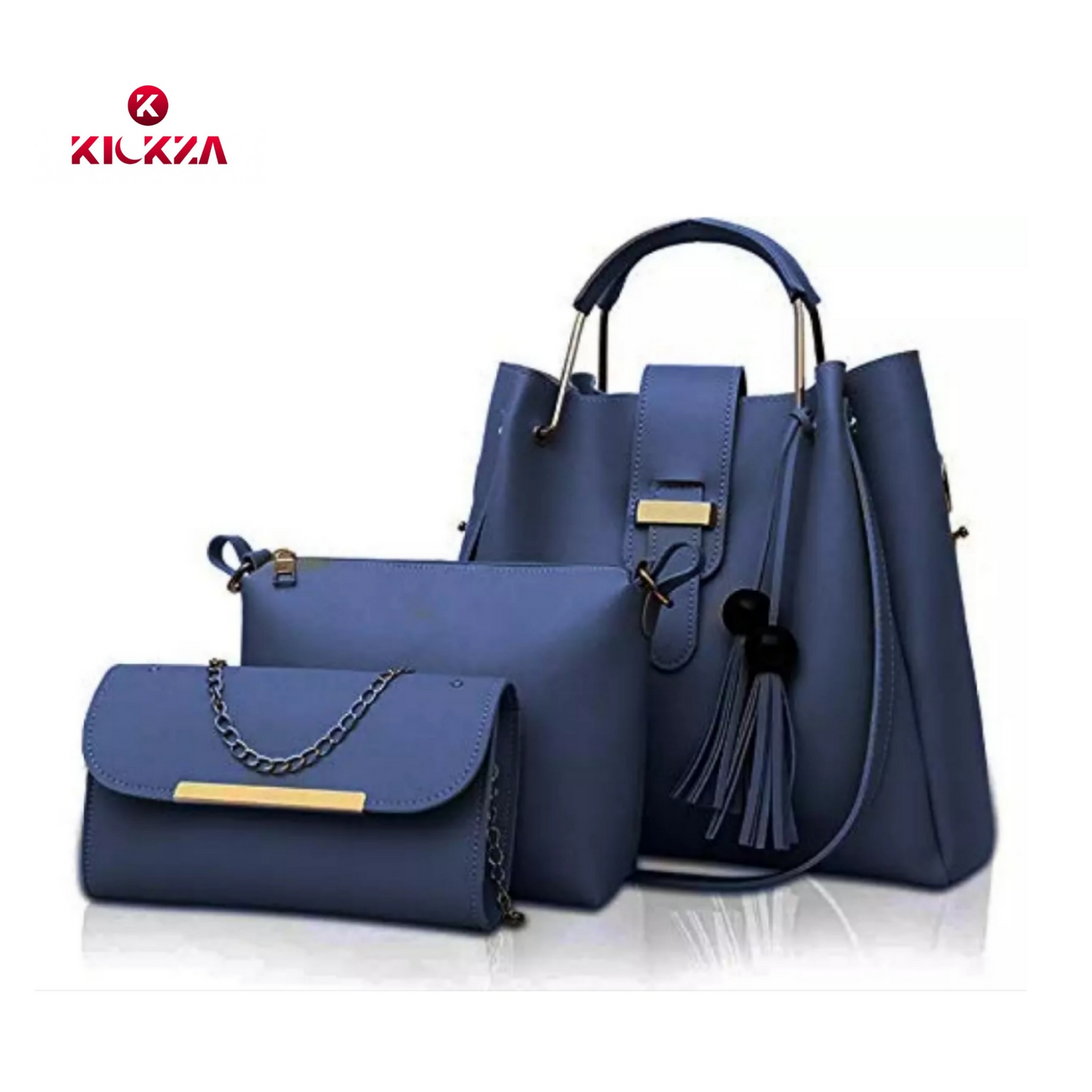 Kickza 3Pcs Handbags for girls and women