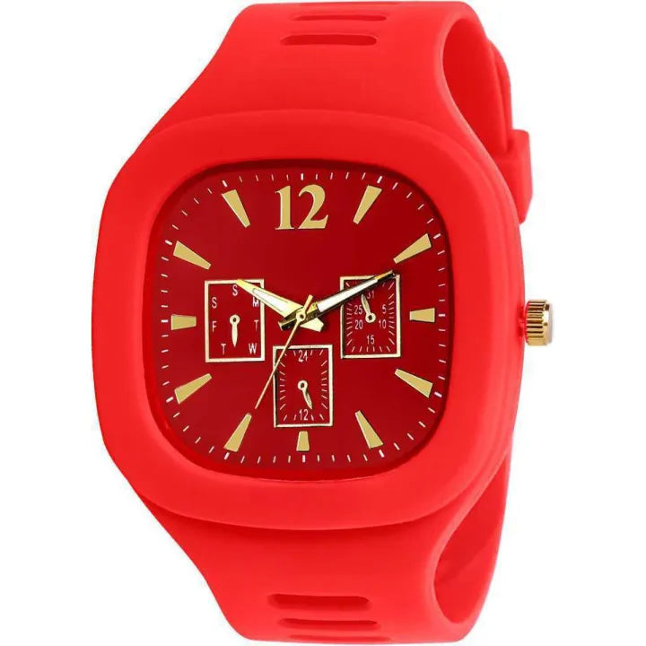 Stylish Square Dial Casual Watch Stylish Analog Watch for Boys Men's