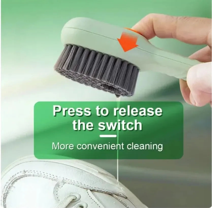 Cleaning Brush Bristled Liquid Shoe Brush
