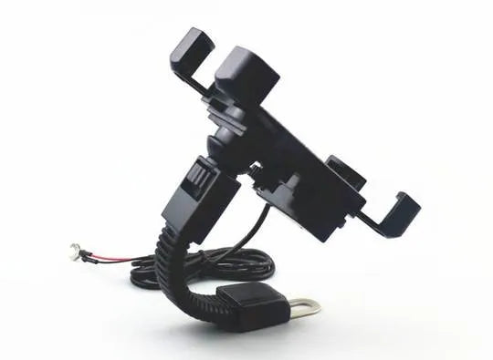 Mobile Phone Holder with USB Charger Bike