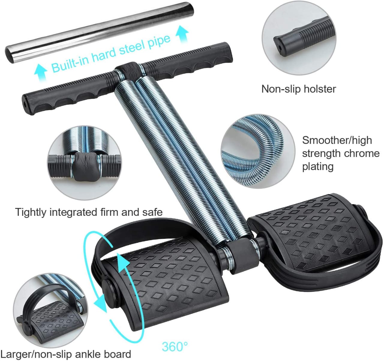 Tummy Trimmer Single Spring And Double Spring Home Gym