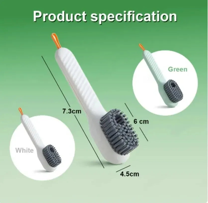 Cleaning Brush Bristled Liquid Shoe Brush