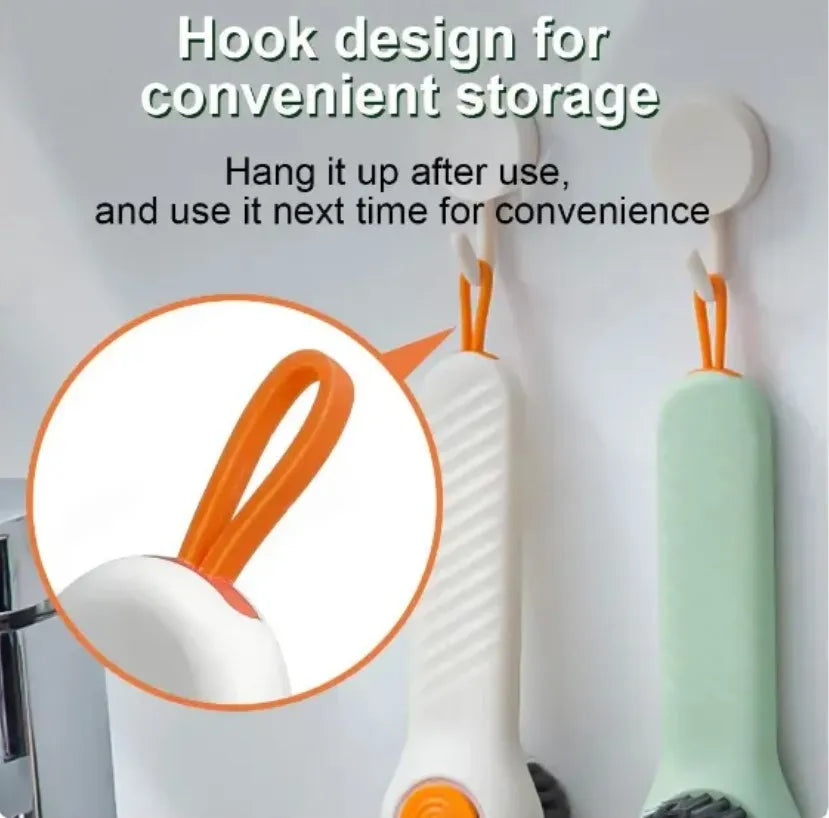 Cleaning Brush Bristled Liquid Shoe Brush