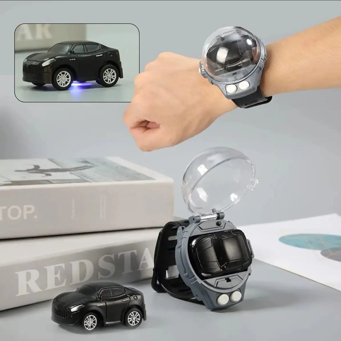 Mini Remote Control Watch Car Toy