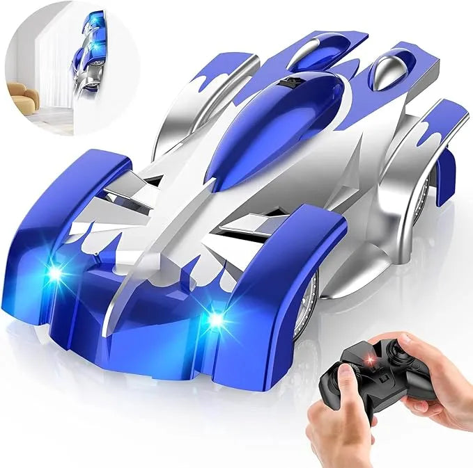 Wall Climbing Remote Control Car, 360° Rotating Dual Mode RC Stunt Car, Toys for 3 Year and up Old Boy, Rechargeable Toy Car with Headlight,