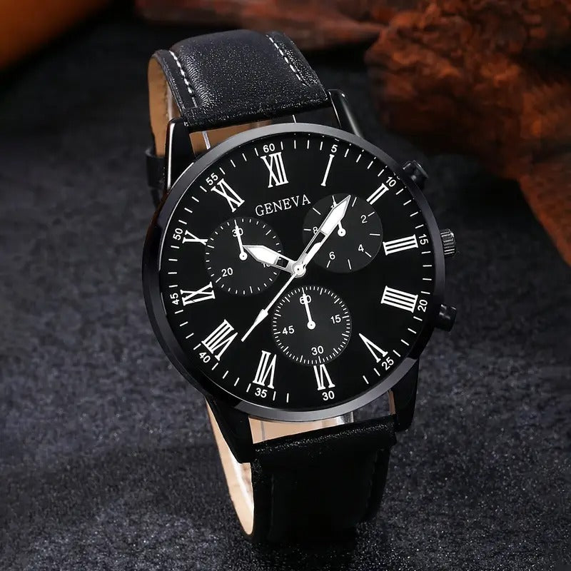4pcs Men'S Watches