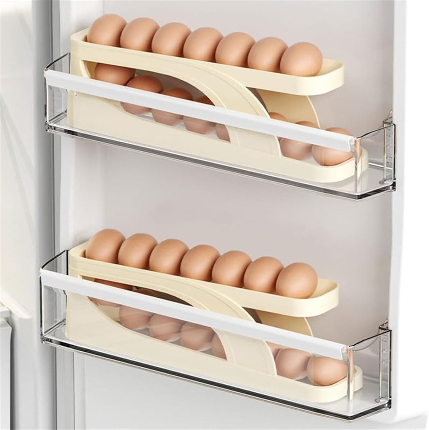 Automatic Roll-Down Double-layer Egg