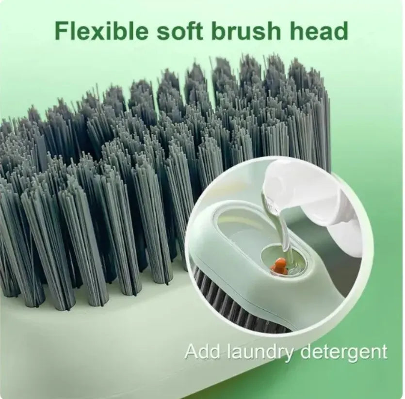 Cleaning Brush Bristled Liquid Shoe Brush