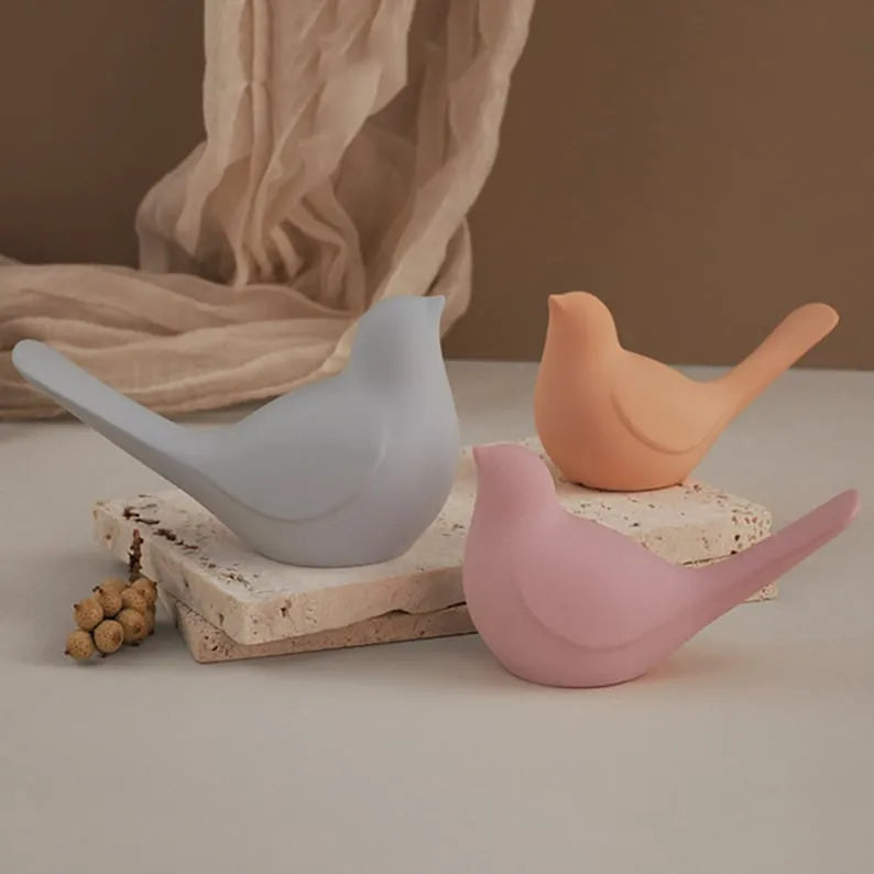 Bird / sparrow decoration piece for home