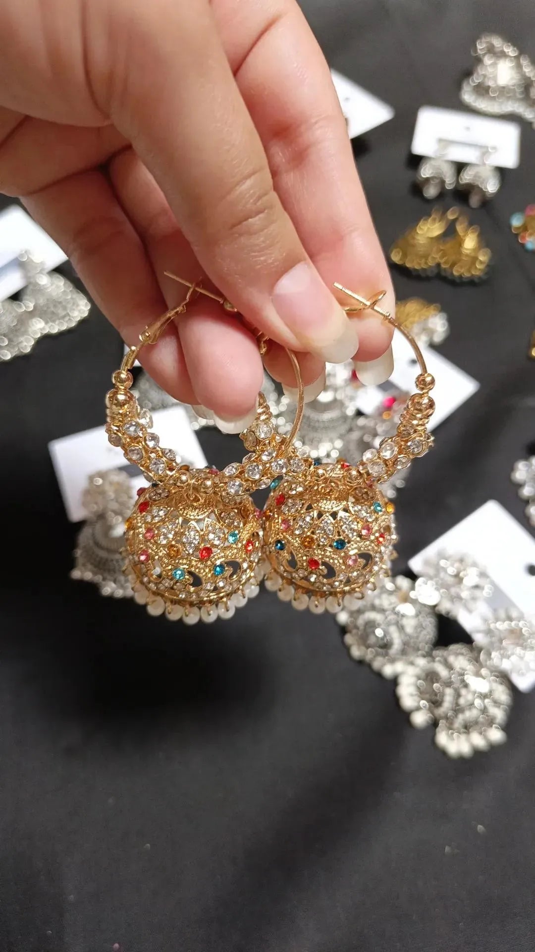 Trending new style jhumka for girls and womans