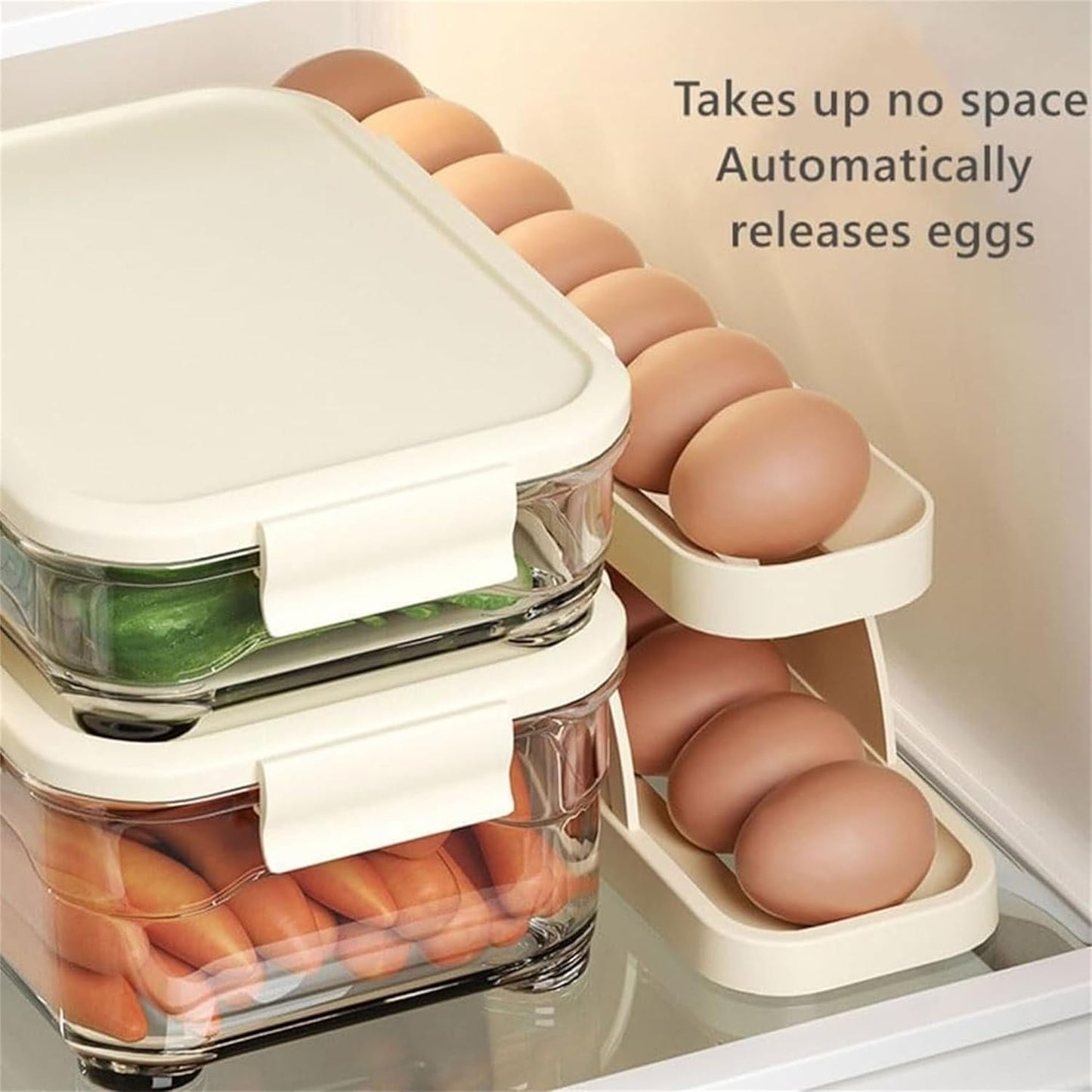 Automatic Roll-Down Double-layer Egg