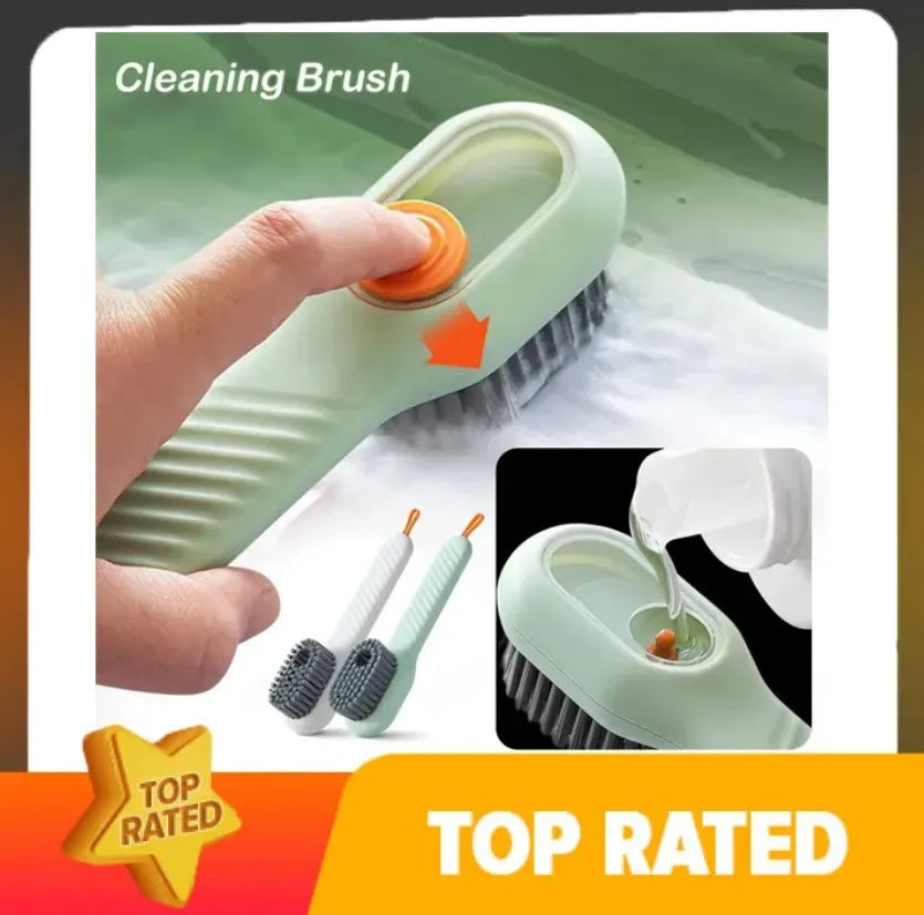 Cleaning Brush Bristled Liquid Shoe Brush