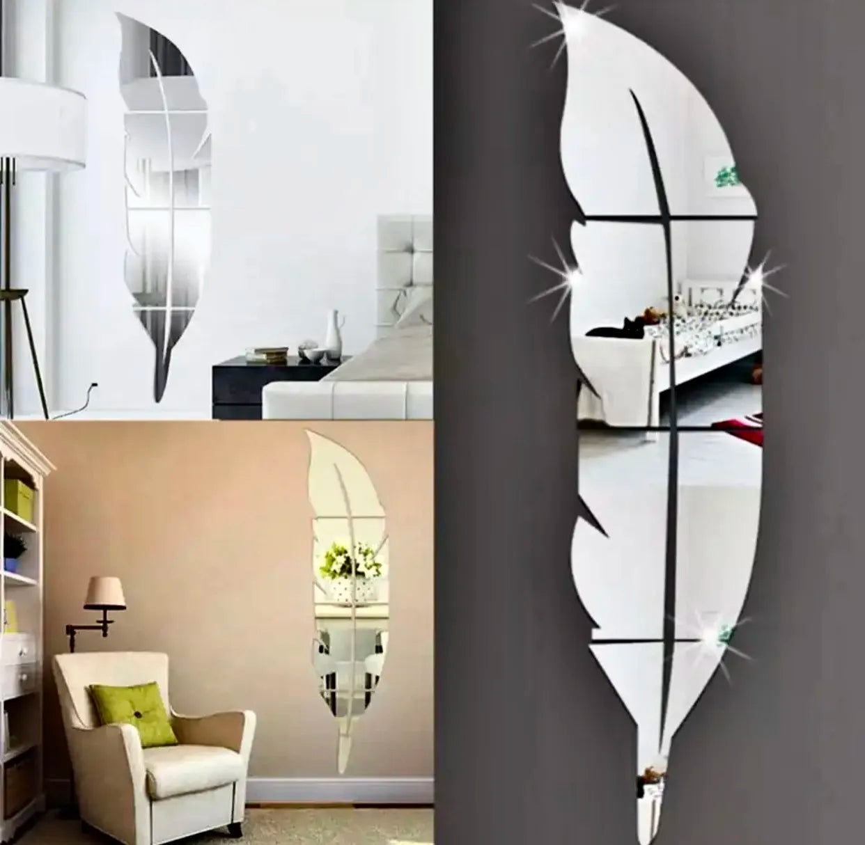 3D Mirror Wall Decor I Wall Stickers