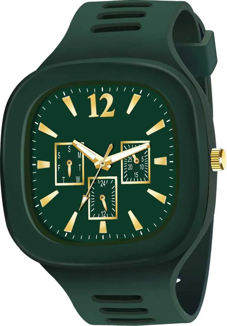 Stylish Square Dial Casual Watch Stylish Analog Watch for Boys Men's
