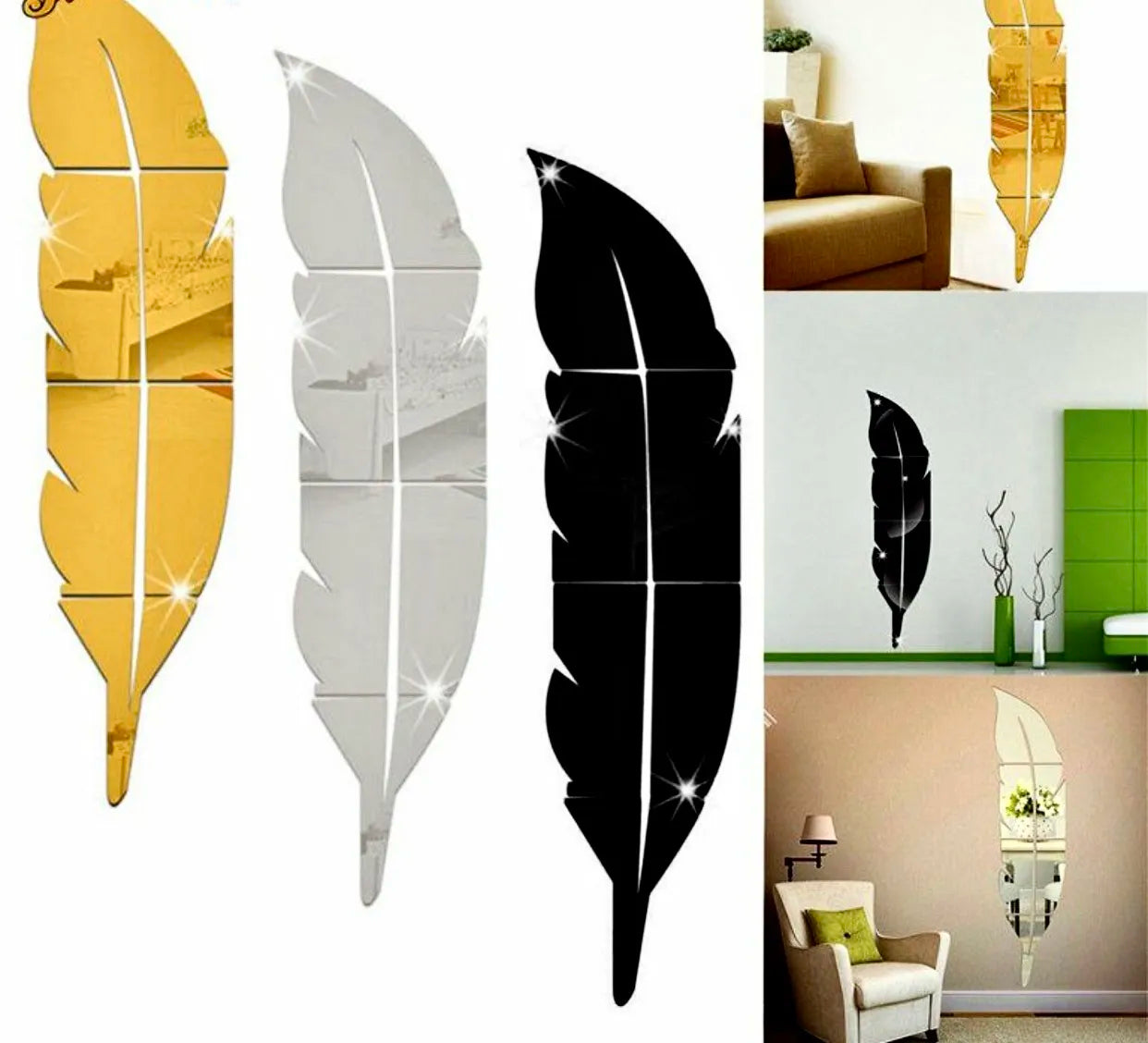 3D Mirror Wall Decor I Wall Stickers